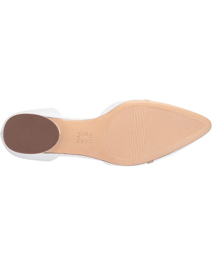 Naturalizer Women Flats Hana, White Leather 5 Naturalizer Women Flats Hana, White Leather - Image 3