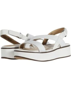 Naturalizer Women Sandals Charlize, White Smooth