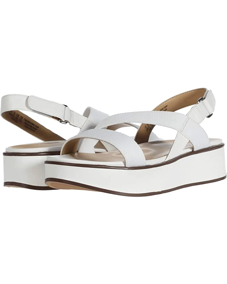Naturalizer Women Sandals Charlize, White Smooth 3 Naturalizer Women Sandals Charlize, White Smooth