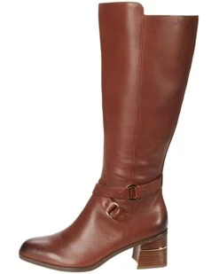 Naturalizer Women Boots Shore Wide Shaft, Lodge Brown Leather -NATURALIZER Sales 61KrS9Ddq1L. AC SR736920