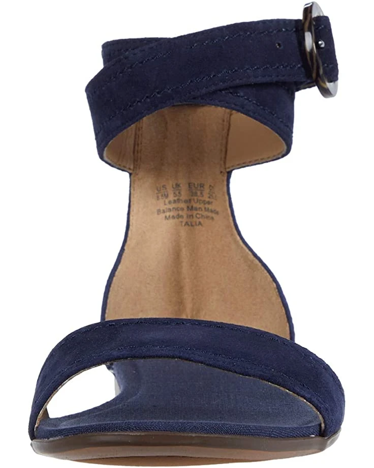 Naturalizer Women Sandals Talia, French Navy Suede 9 Naturalizer Women Sandals Talia, French Navy Suede - Image 7