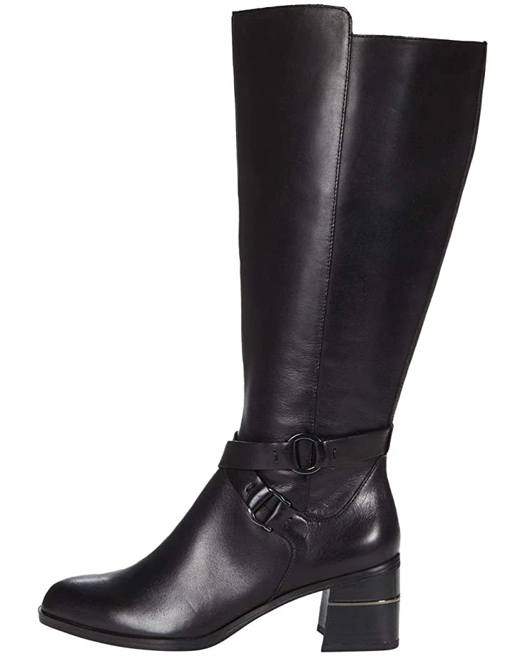 Naturalizer Women Boots Shore Wide Shaft, Black Leather 6 Naturalizer Women Boots Shore Wide Shaft, Black Leather - Image 4