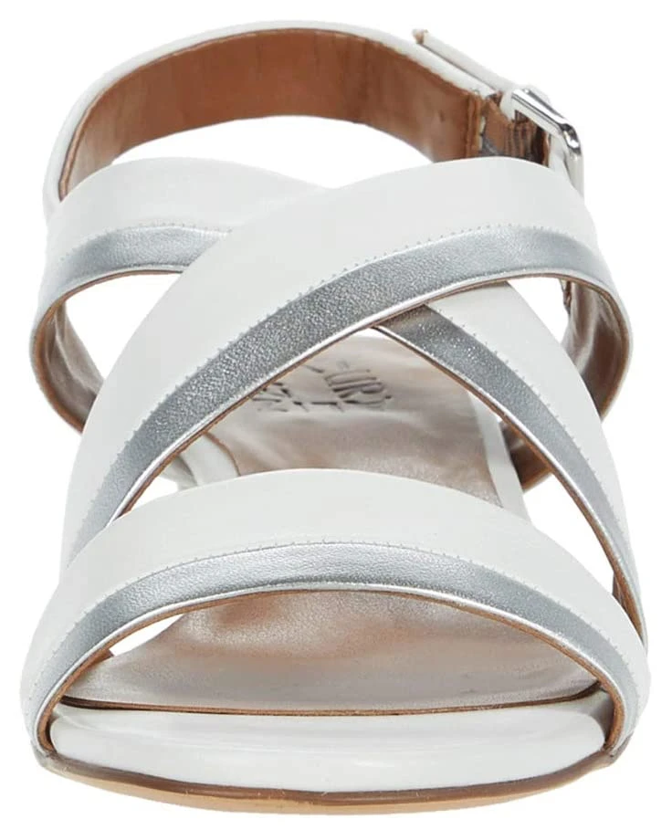 Naturalizer Women Heels Cecilia, White Leather 9 Naturalizer Women Heels Cecilia, White Leather - Image 7