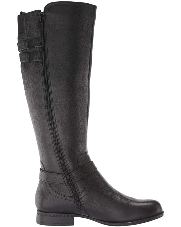 Naturalizer Women Boots Jackie, Black Leather 8 Naturalizer Women Boots Jackie, Black Leather - Image 6