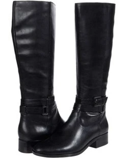 Naturalizer Women Boots Reid, Black Leather