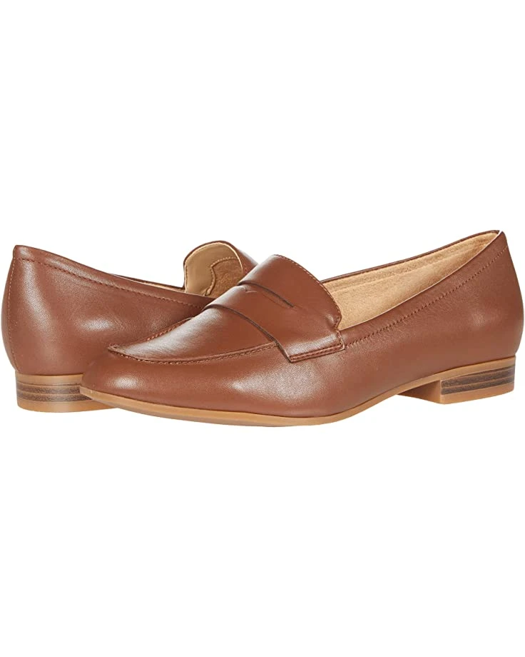 Naturalizer Women Loafers Karma, Brown Leather 3 Naturalizer Women Loafers Karma, Brown Leather