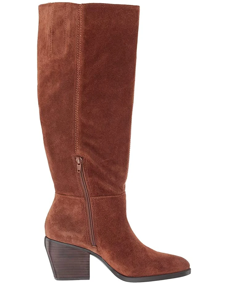 Naturalizer Women Boots Fae Wide Calf, Saddle Tan Oil Suede 8 Naturalizer Women Boots Fae Wide Calf, Saddle Tan Oil Suede - Image 6