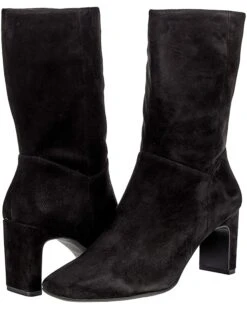 Naturalizer Women Boots Platt, Black Suede