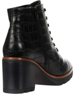 Naturalizer Women Boots Madalynn, Black Crocco -NATURALIZER Sales 71nTDEN2UL. AC SR736920