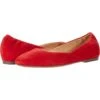 Naturalizer Women Flats Pierce, Blaze Red Suede -NATURALIZER Sales 71phYikEyJL. AC SR736920