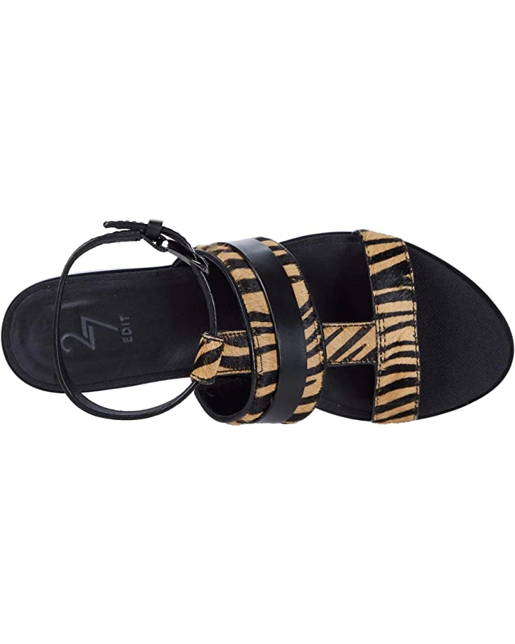 Naturalizer Women Sandals 27 Edit Elva, Black Multi Zebra Print Leather 4 Naturalizer Women Sandals 27 Edit Elva, Black Multi Zebra Print Leather - Image 2