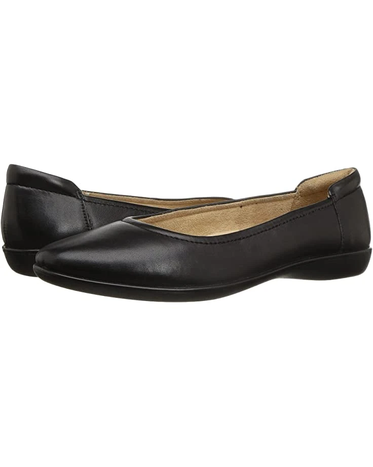 Naturalizer Women Flats Flexy, Black Leather 2 Naturalizer Women Flats Flexy, Black Leather