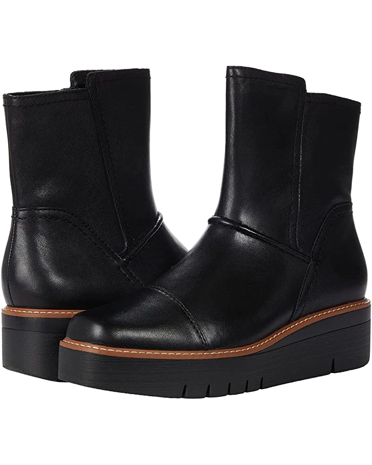 Naturalizer Women Boots Wylie, Black Leather 3 Naturalizer Women Boots Wylie, Black Leather