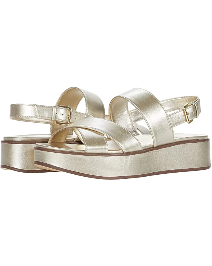 Naturalizer Women Sandals Caryn, Champagne Metallic 3 Naturalizer Women Sandals Caryn, Champagne Metallic
